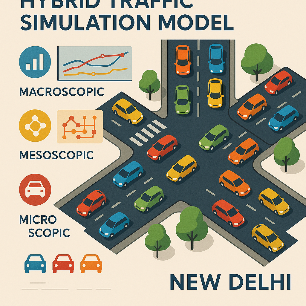 Traffic Simulation in New Delhi